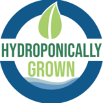 hydroponically grown badge