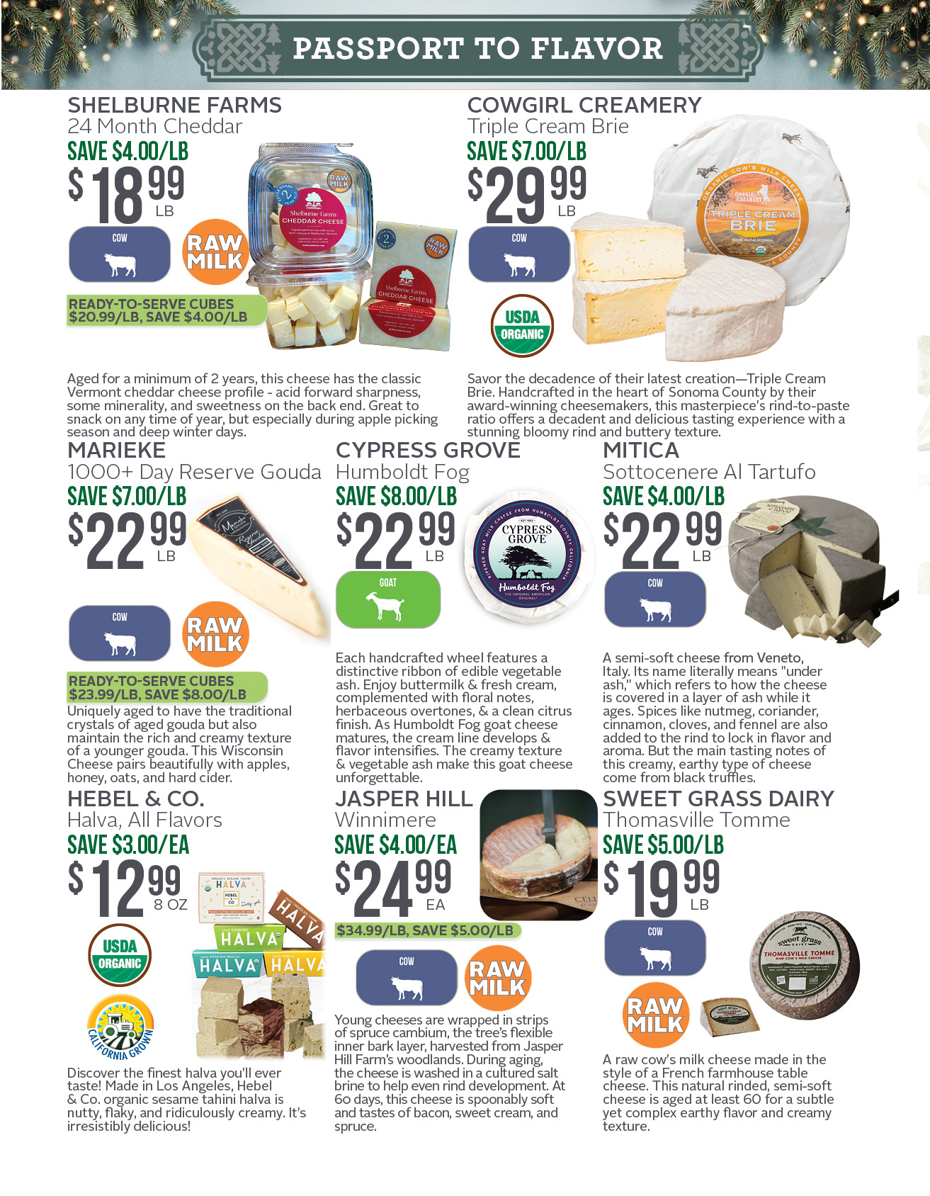 Harvest the Holidays! From farm to Feast! Jimbo's 2025 Catalog.