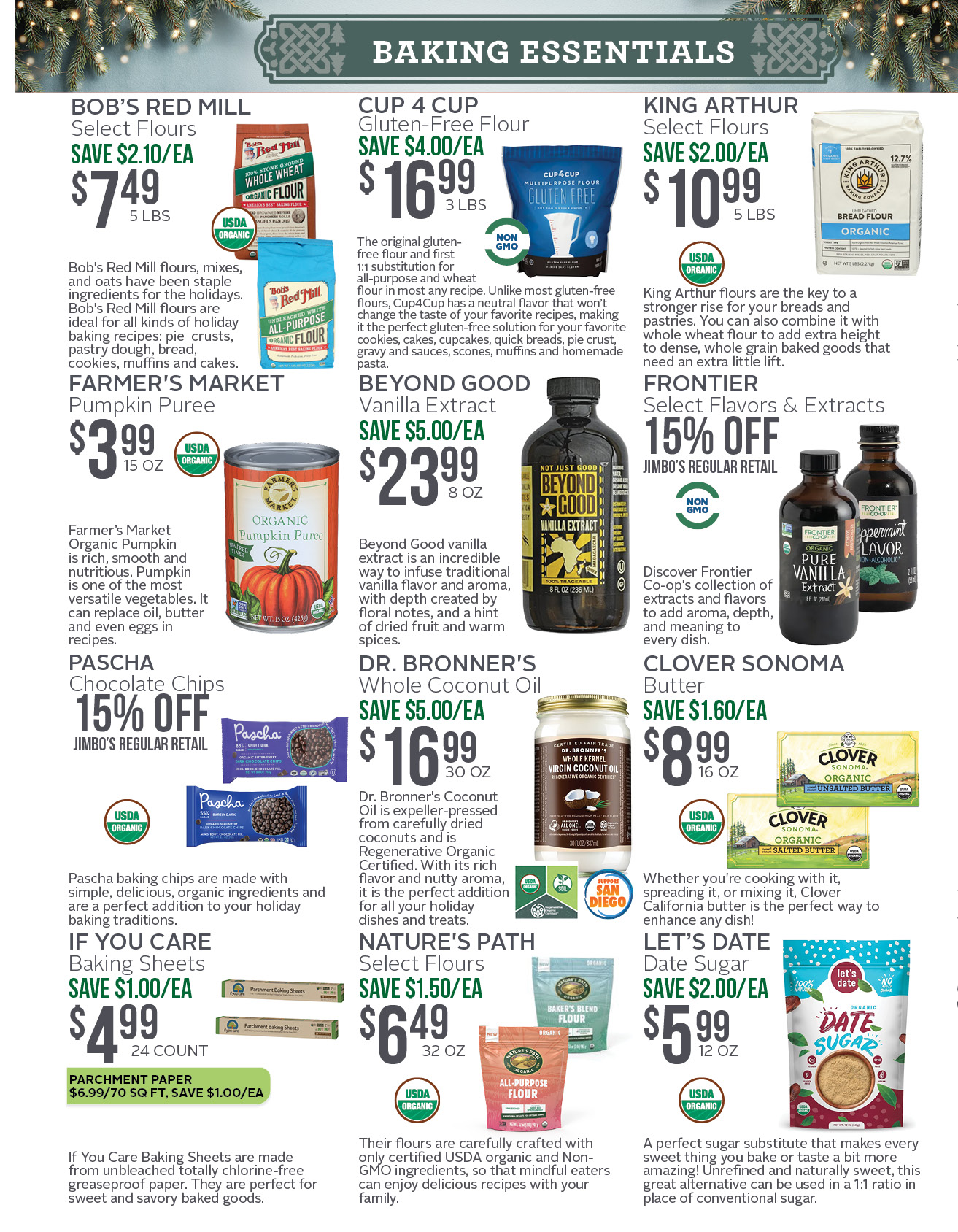 Harvest the Holidays! From farm to Feast! Jimbo's 2025 Catalog.