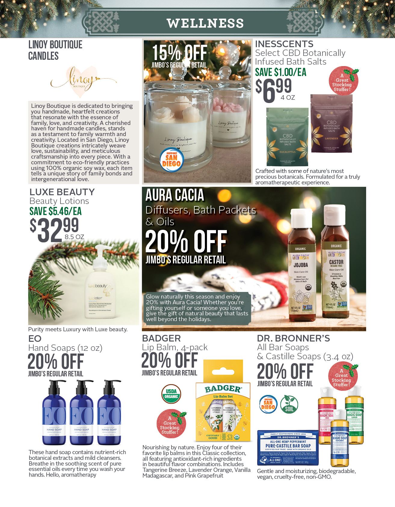 Harvest the Holidays! From farm to Feast! Jimbo's 2025 Catalog.