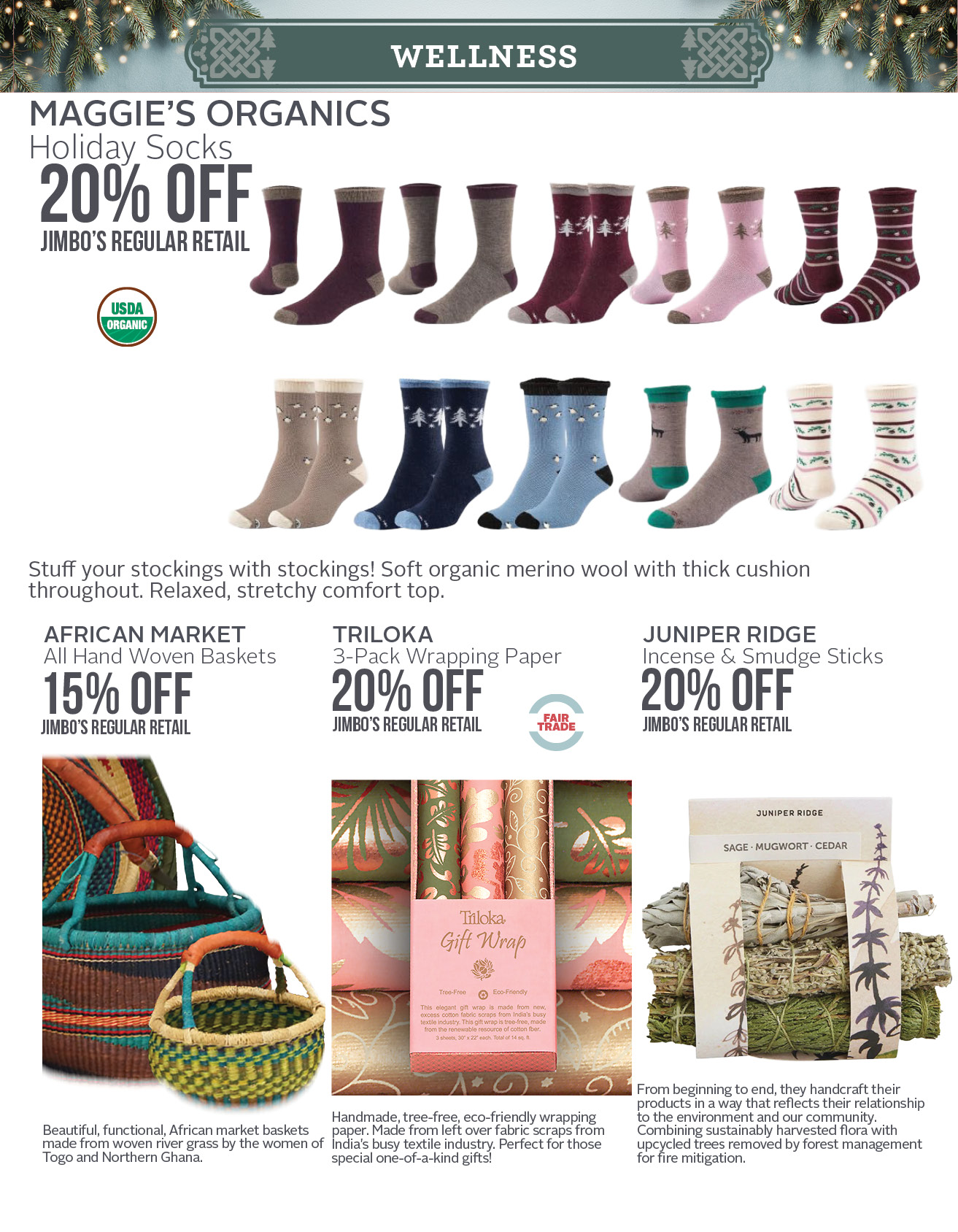 Harvest the Holidays! From farm to Feast! Jimbo's 2025 Catalog.