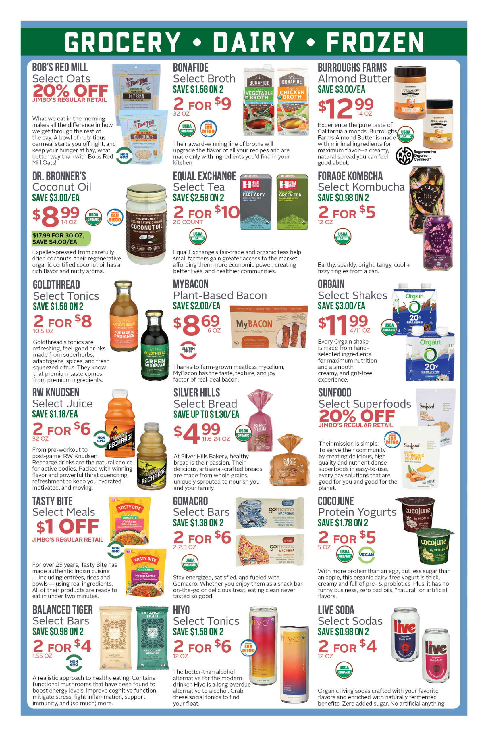 Whats on Sale at Jimbo's AD1